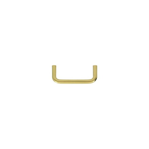 Wire Pull Polished Brass, 10PK